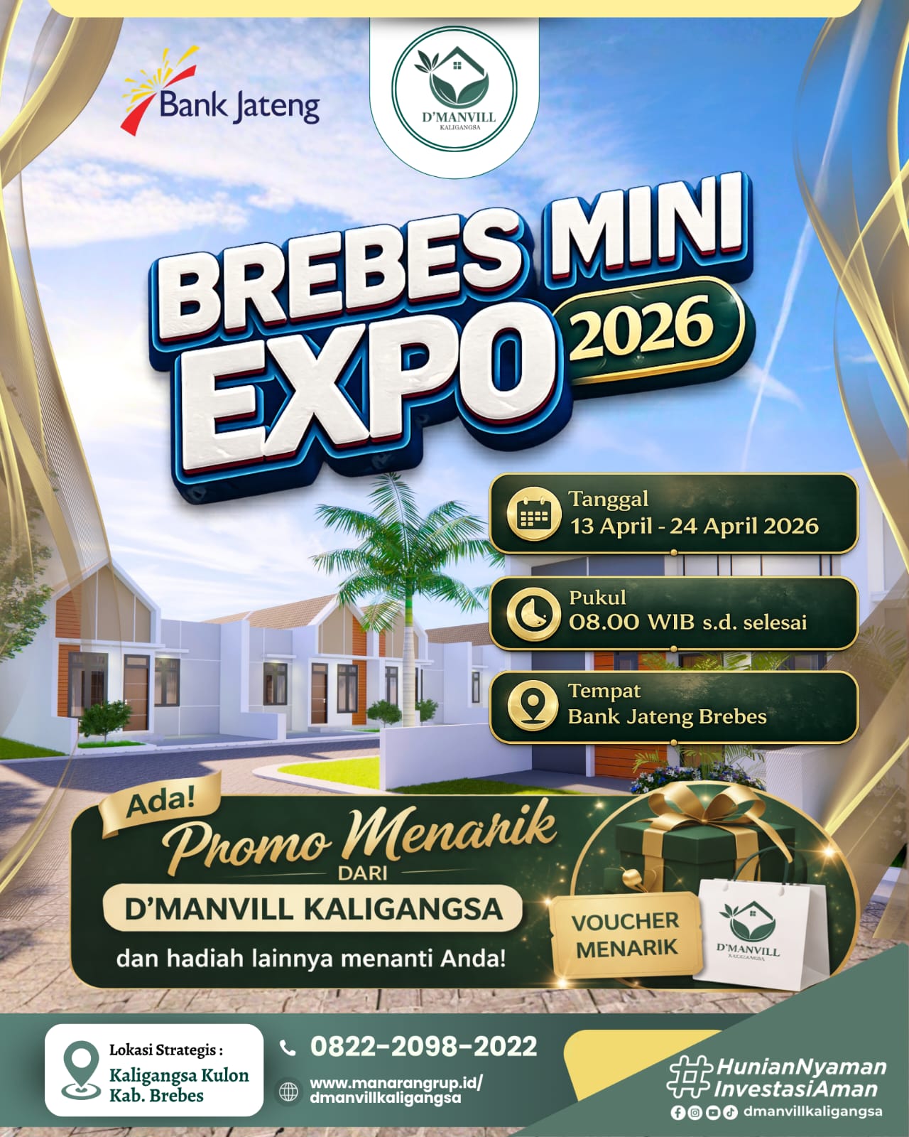 Brebes Mini Expo 2026: Kesempatan Emas Dapat Rumah 200 Jutaan dengan Promo Terbaik