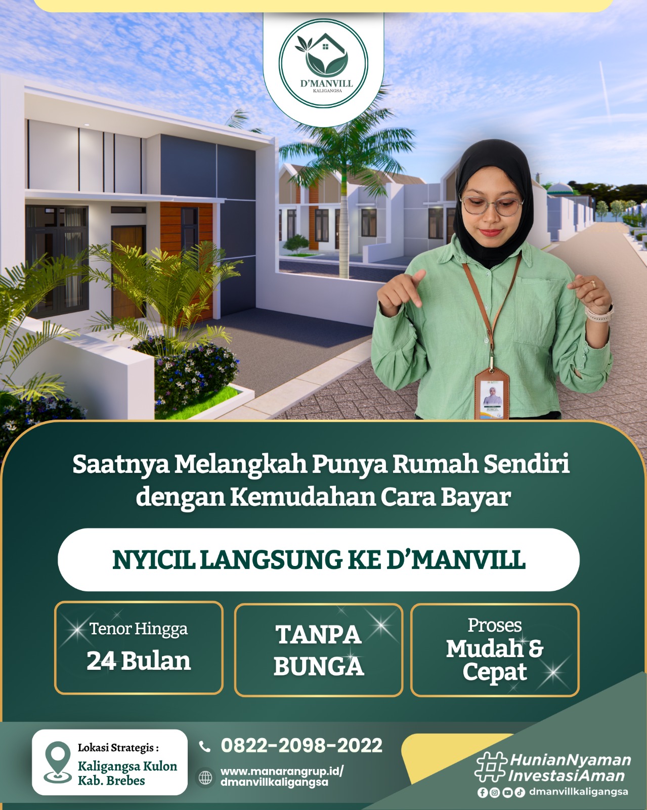 Rumah Tanpa Bunga di Brebes: Solusi Punya Hunian Tanpa Ribet KPR